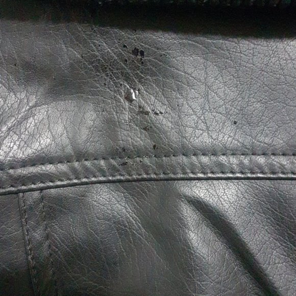 MOTO GEAR Faux Leather Jacket | Size S - Picture 14 of 16